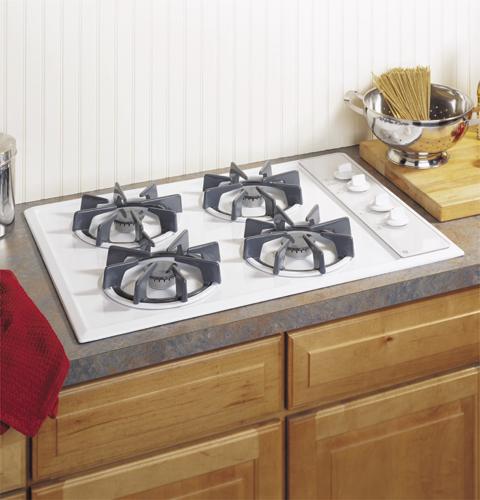 GE® 30" Built-In Gas Cooktop