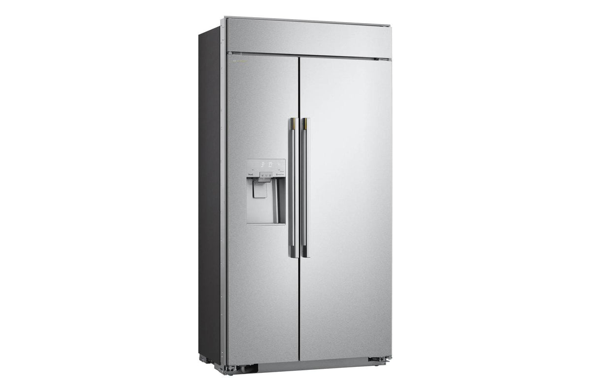 LG SIGNATURE 26 cu. ft. Smart Side-by-Side Built-In Refrigerator with Ice & Water Dispenser