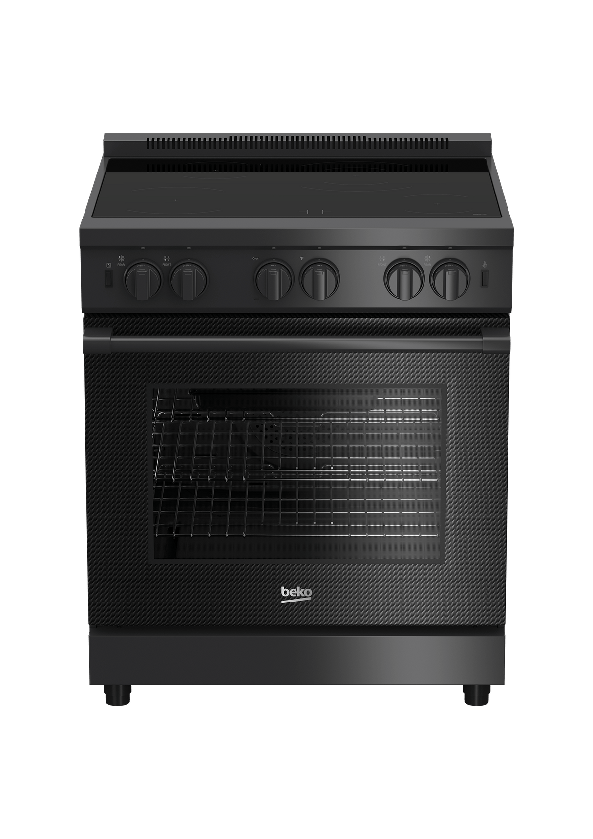 30" Carbon Fiber Pro-Style Induction Range