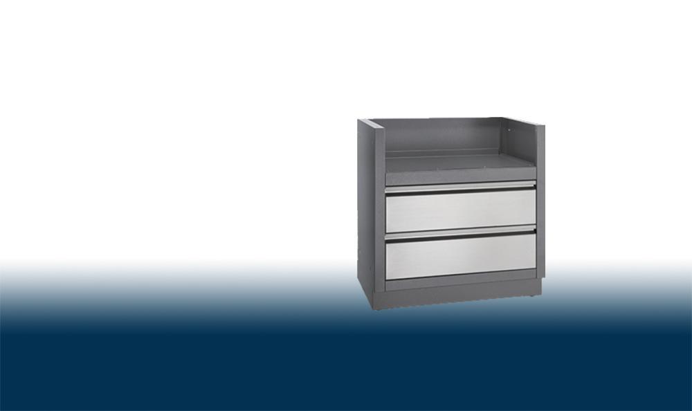 OASIS Under Grill Cabinet for Built-In LEX 605 Gas Grill Head