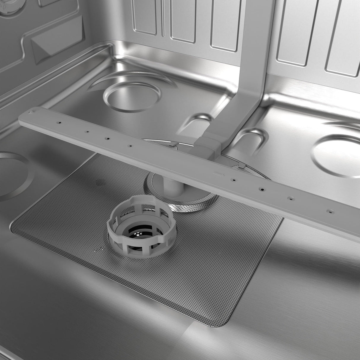 24-inch Built-in Dishwasher With Open Dry and 7 Cycle In Stainless Steel