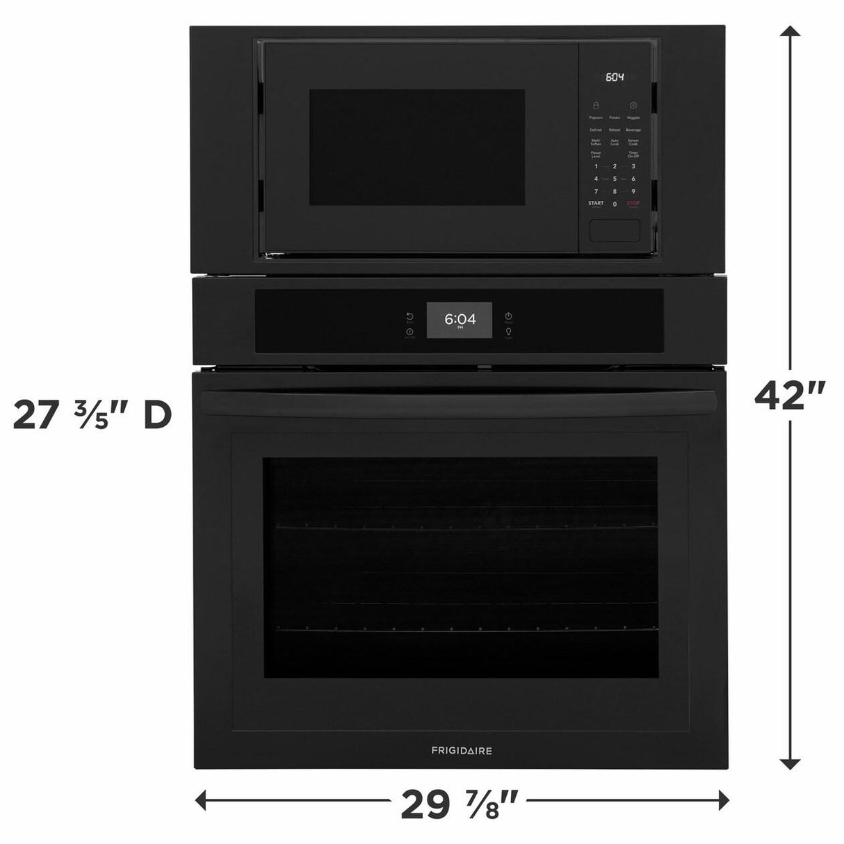 30" Electric Wall Oven and Microwave Combination