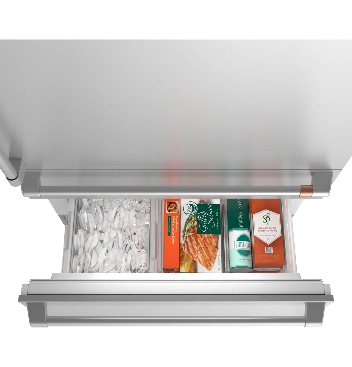 CAFE™ 36" Panel-Ready Integrated Bottom-Freezer Refrigerator - Right Swing
