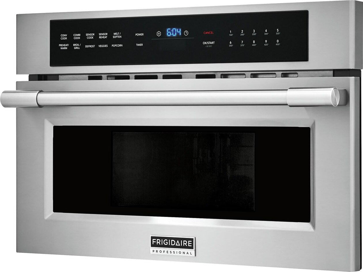 Frigidaire Professional 30" Built-In Convection Microwave Oven with Drop-Down Door