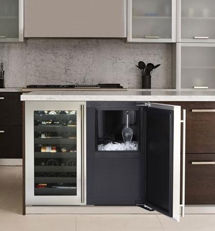 Overlay Left-hand, no pump 36" Custom Refrigerator / Ice Machine