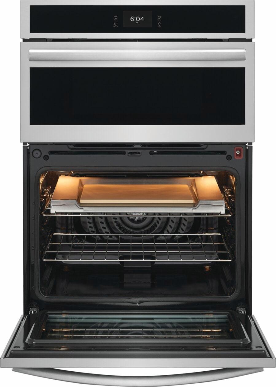 30" Electric Wall Oven and Microwave Combination with Stone-Baked Pizza