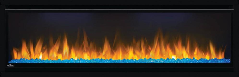 Alluravision 50 Deep Depth Wall Hanging Electric Fireplace