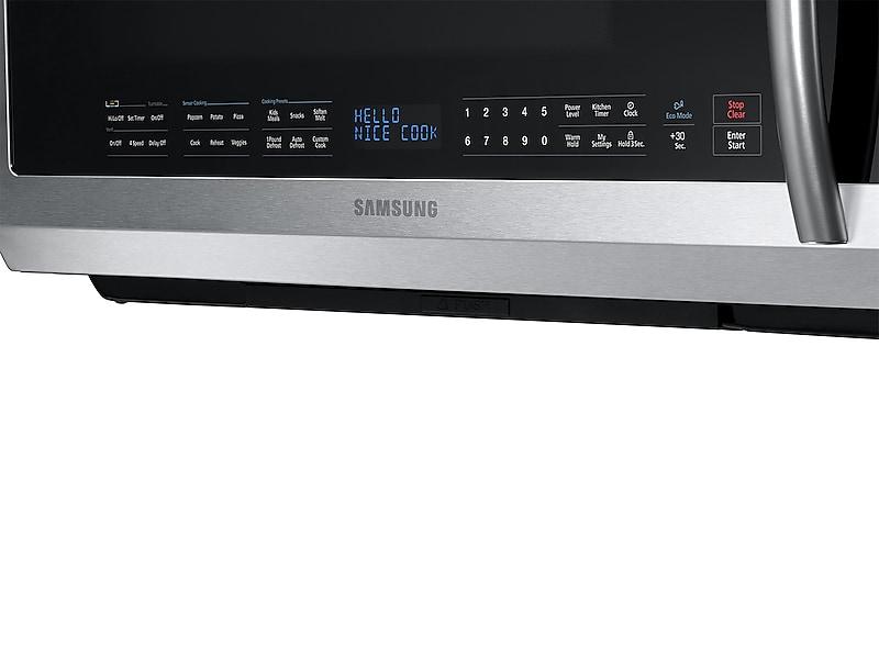 2.1 cu. ft. Over-the-Range Microwave with Sensor Cooking in Fingerprint Resistant Stainless Steel