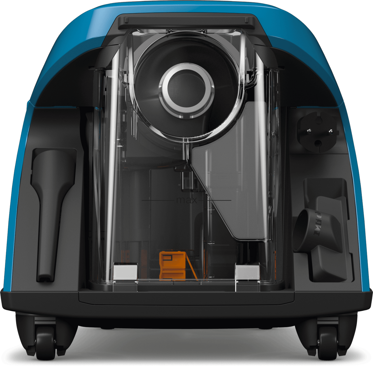Blizzard CX1 TurboTeam PowerLine Tech blue - Bagless canister vacuum cleaners with Turbobrush - ideal for pet lovers.
