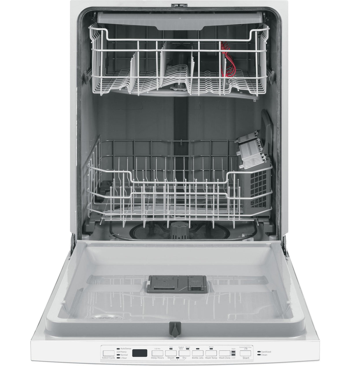 GE® Top Control with Plastic Interior Dishwasher with Sanitize Cycle & Dry Boost