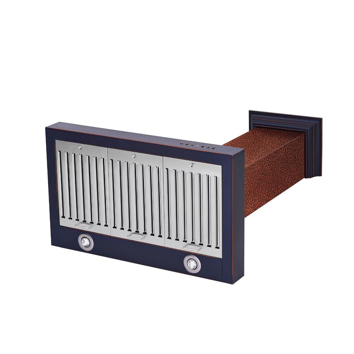 ZLINE 48" Designer Series Embossed Copper Finish Wall Range Hood (KB2-EBXXX-48)