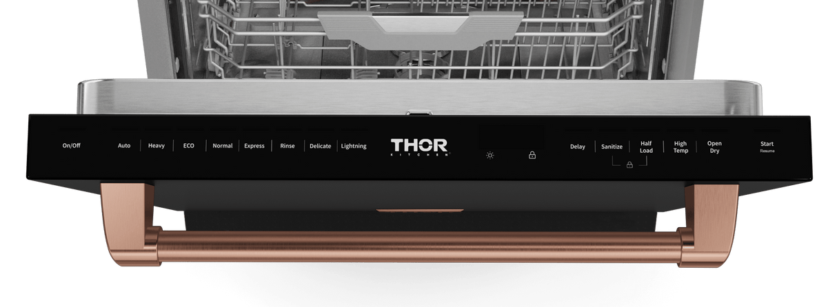 24 Inch Dishwasher Matte Black/rose Gold Gordon Ramsay Series