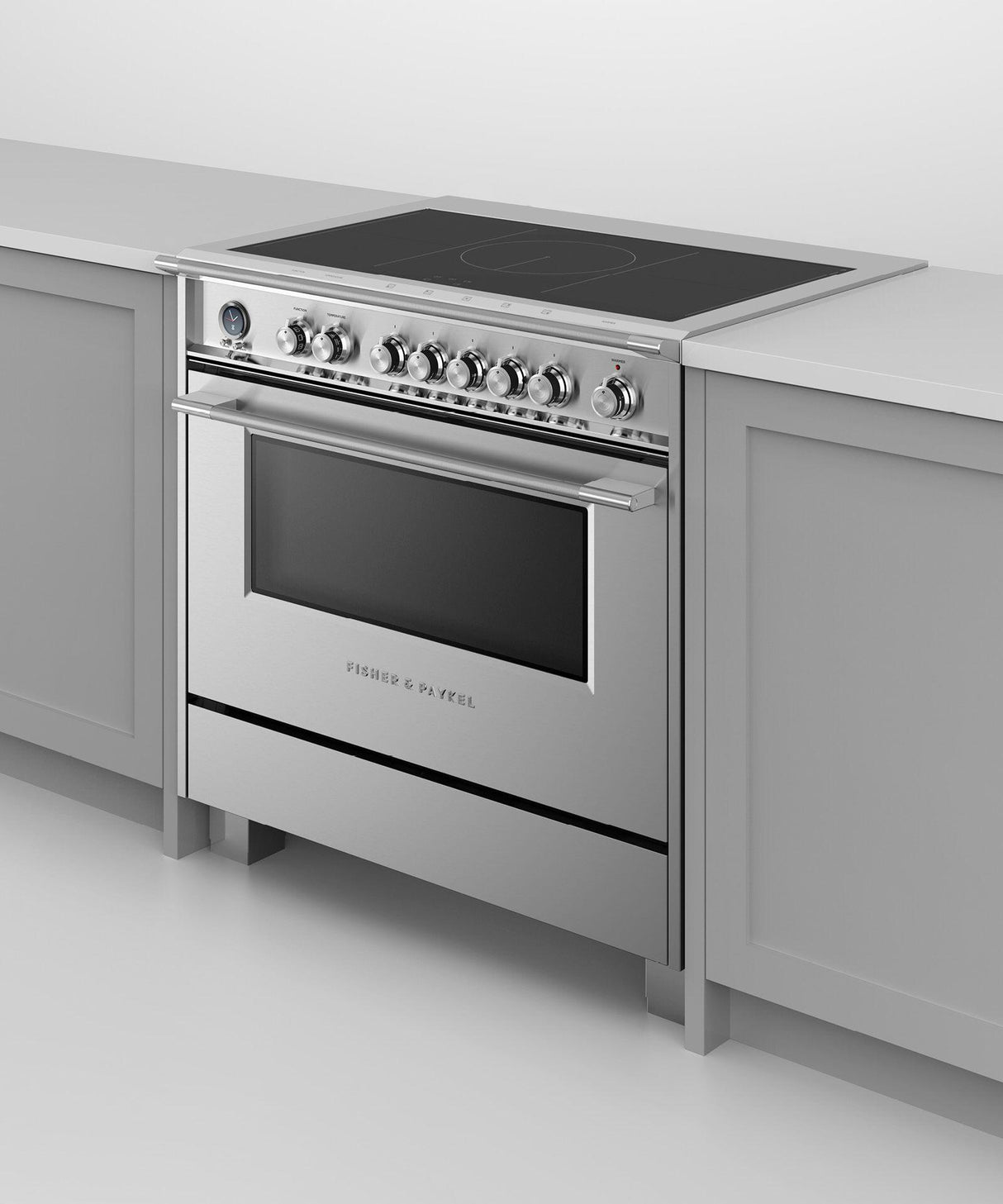 36" Series 9 Classic 5 Zone Induction Self-Cleaning Range