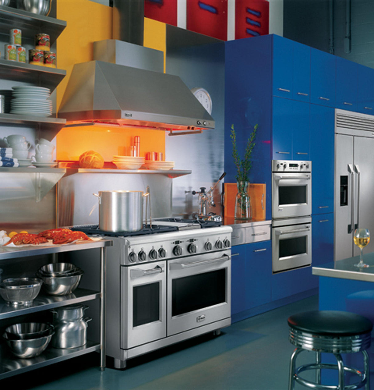 Monogram 48" Stainless Steel Professional Hood