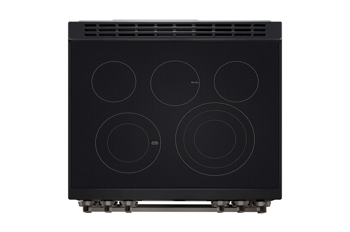 6.3 cu. ft. Smart Electric Slide-in Range with InstaView®, ProBake Convection®, and Air Fry
