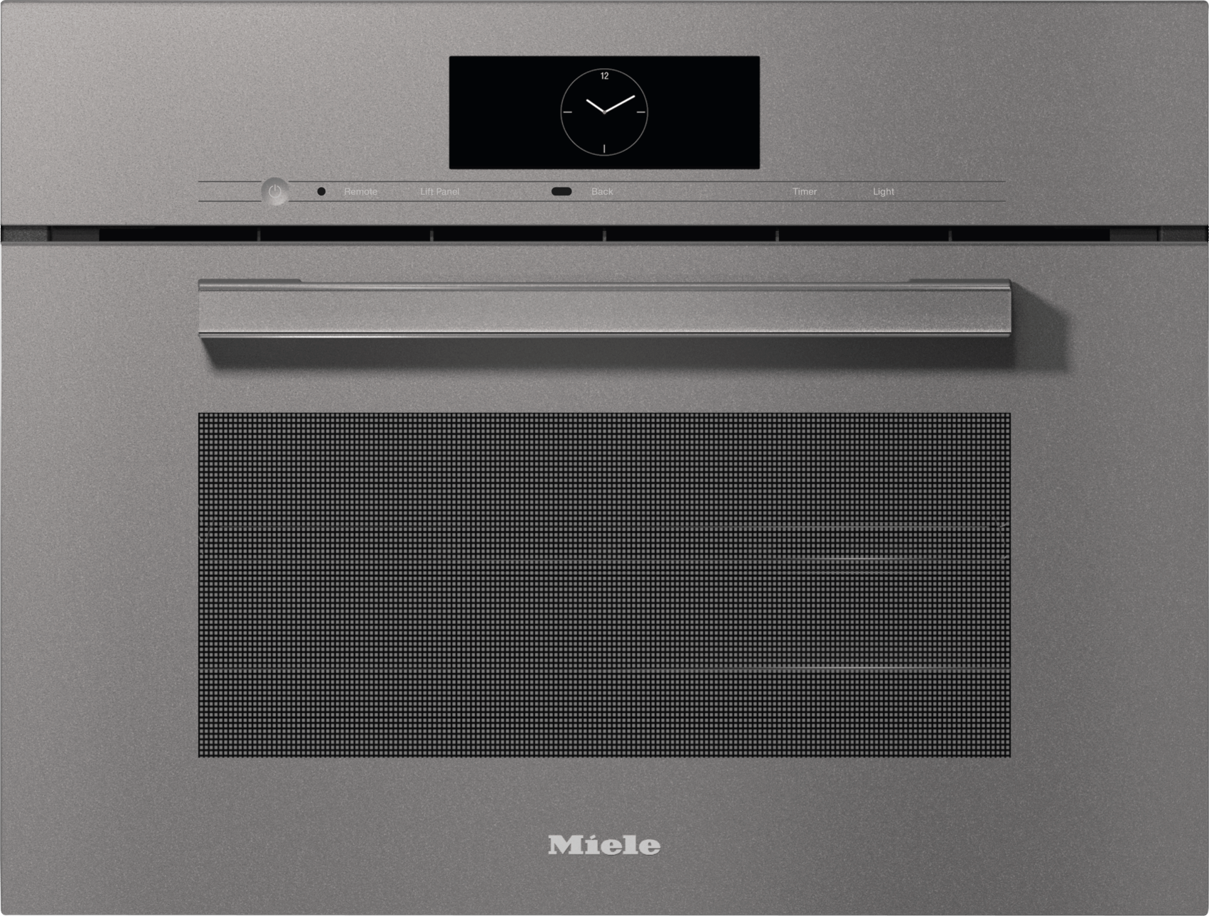 DGC 7840 AM Graphite grey - 24" Compact Combi-Steam Oven XL for steam cooking, baking, roasting with roast probe + menu cooking.