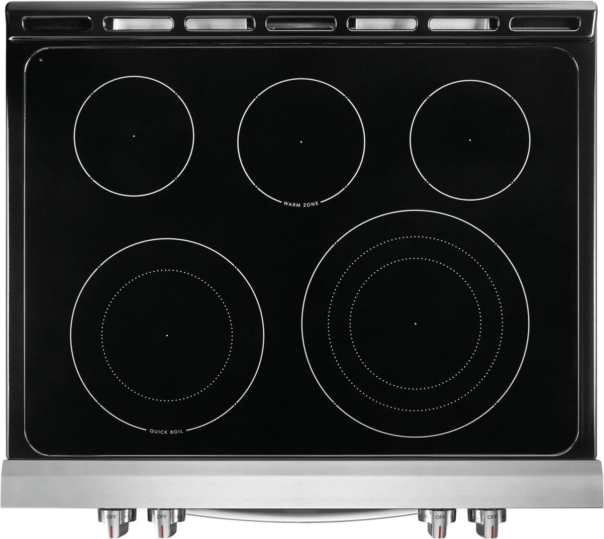 Frigidaire Gallery 30" Front Control Electric Range with Air Fry