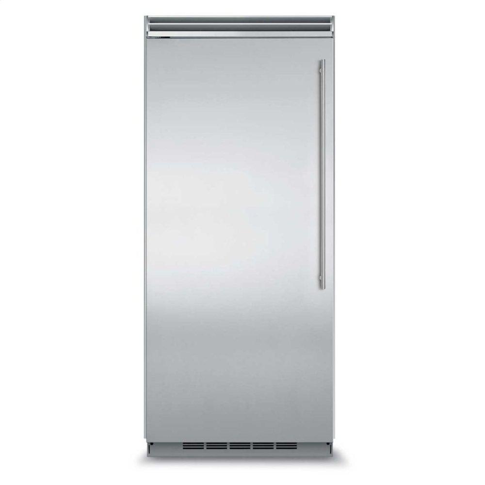 Marvel Professional Built-In 36" All Refrigerator - Solid Stainless Steel Door - Right Hinge, Slim Designer Handle