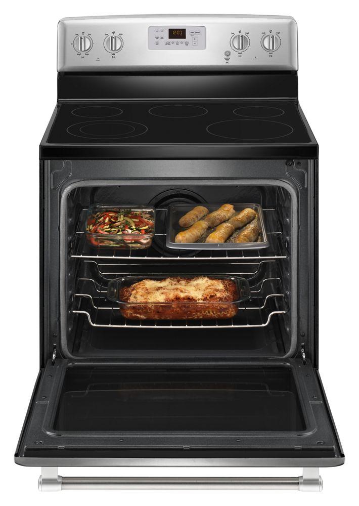30-inch Wide Electric Range with Convection and Power Element - 6.2 cu. ft.