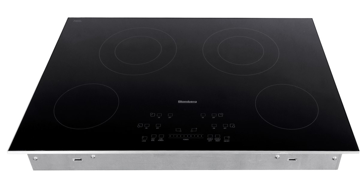 30in electric cooktop, 4 burner, touch controls