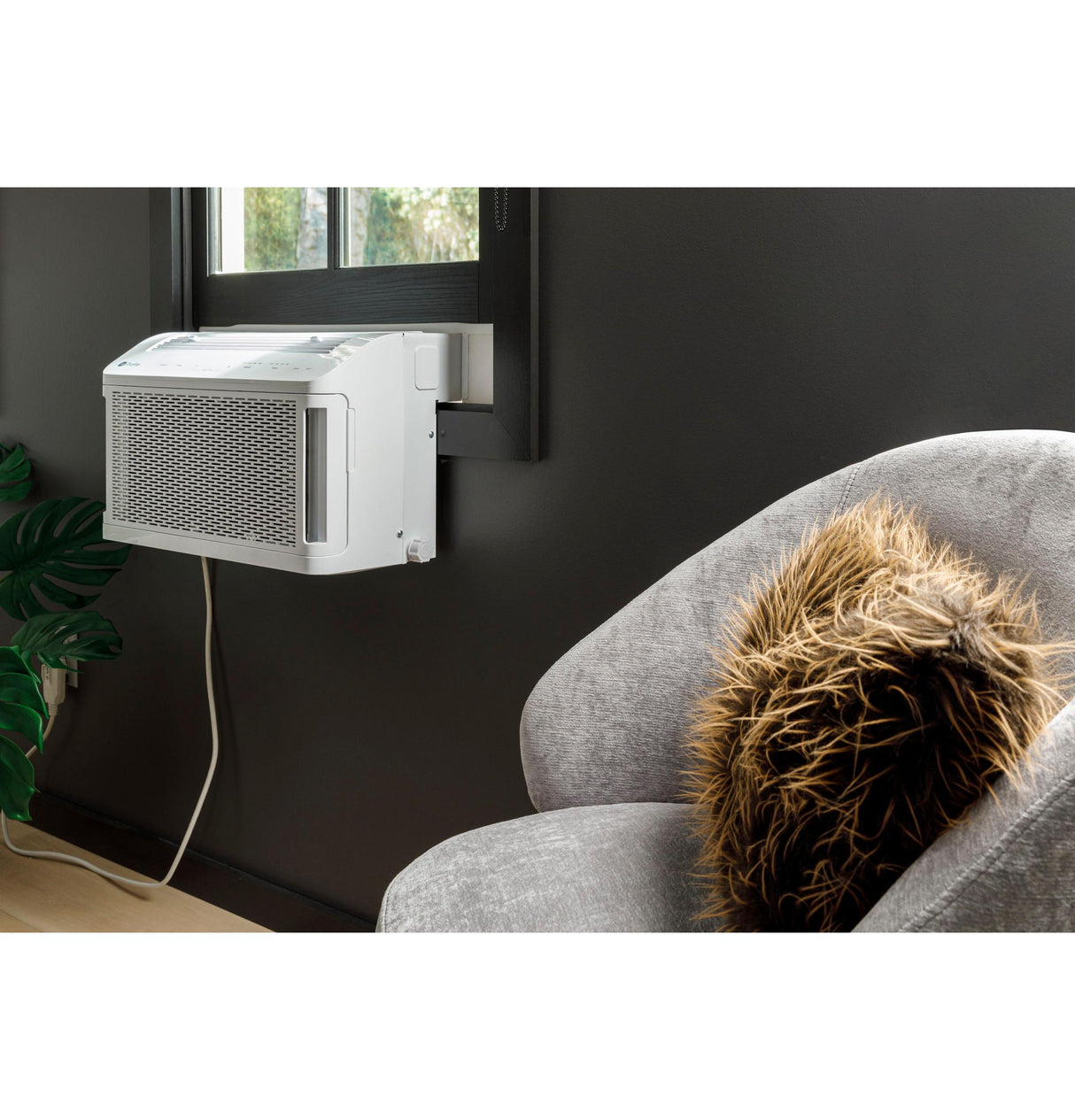 GE Profile ClearView™ ENERGY STAR® 10,300 BTU Inverter Smart Ultra Quiet Window Air Conditioner for Medium Rooms up to 450 sq. ft.