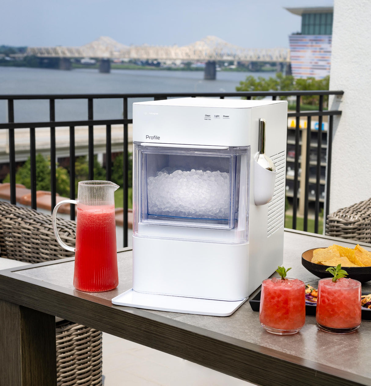 GE Profile™ Opal™ 2.0 Ultra Nugget Ice Maker with Scale Inhibiting Filter
