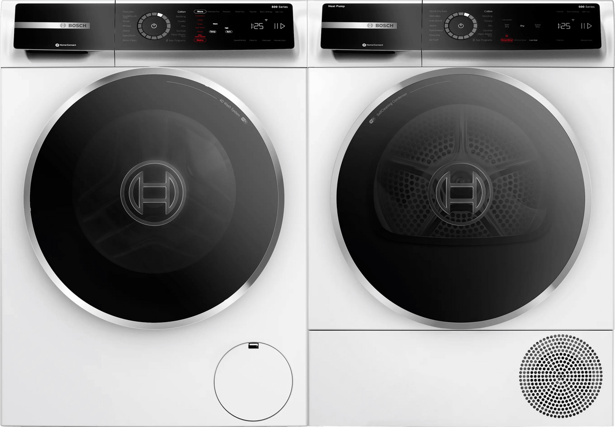 500 Series Compact Washer , White