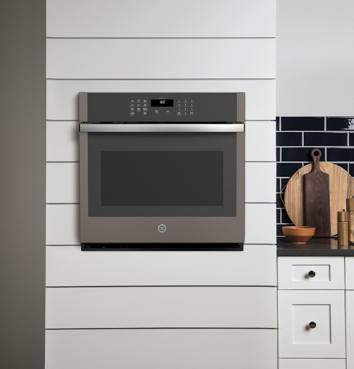 GE® 30" Smart Built-In Self-Clean Single Wall Oven with Never-Scrub Racks