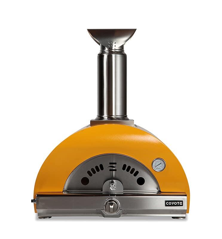 30" Hybrid Multi-Fuel Outdoor Pizza Oven Yellow