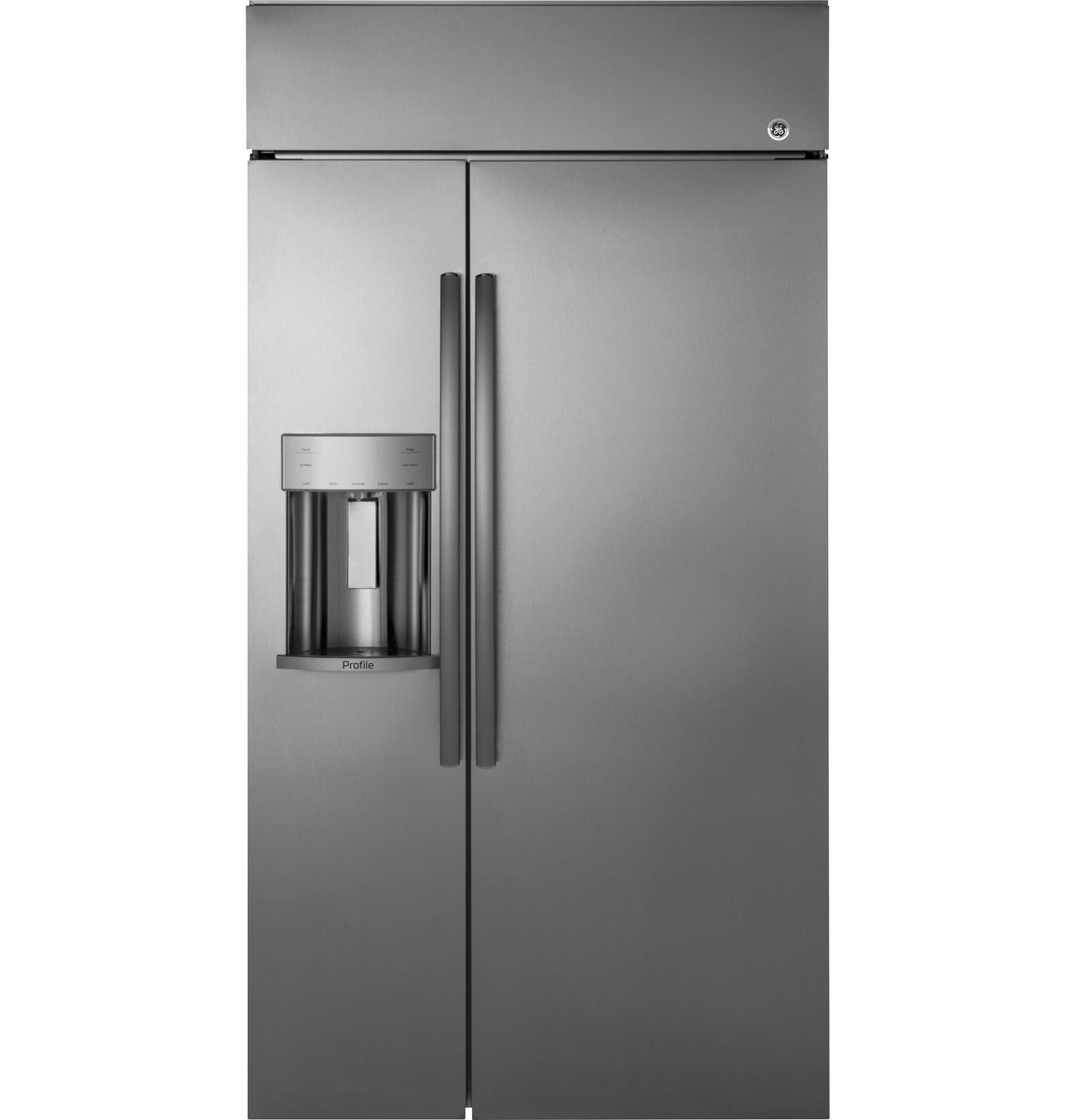 GE Profile™ Series 42" Built-In Side-by-Side Refrigerator with Dispenser