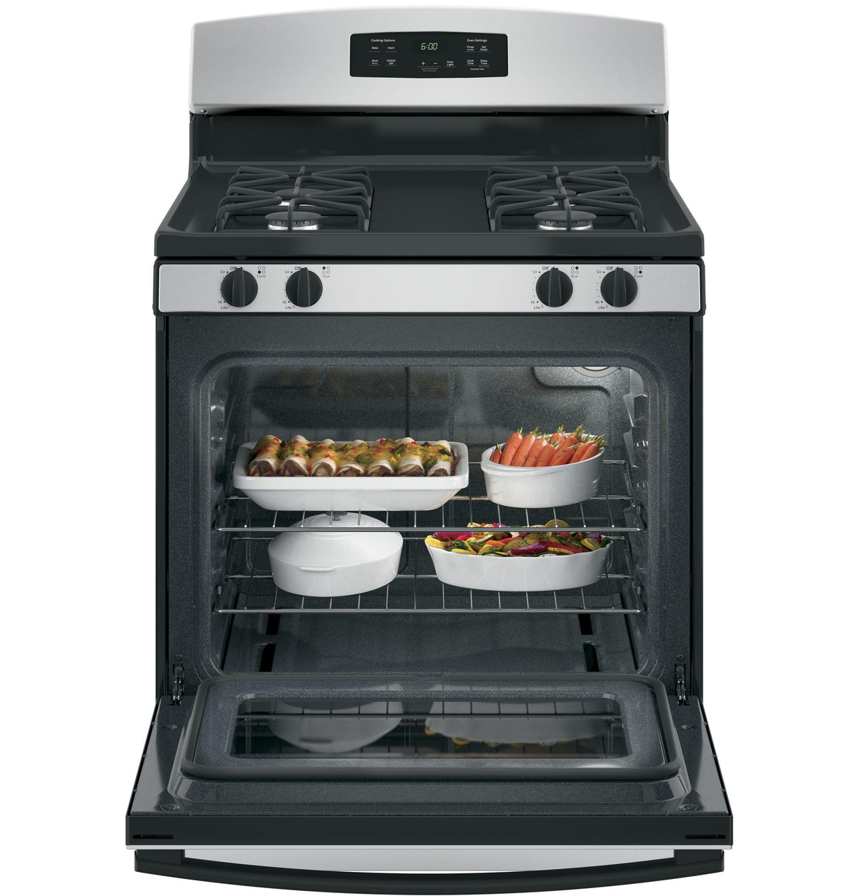 GE® 30" Free-Standing Gas Range