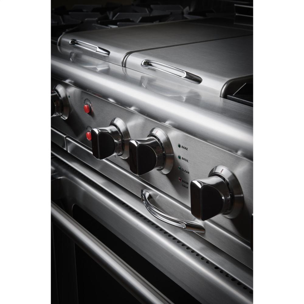 60" Gas Self Clean w/ Rotisserie, 8 Open Burners, 12" Broil Burner