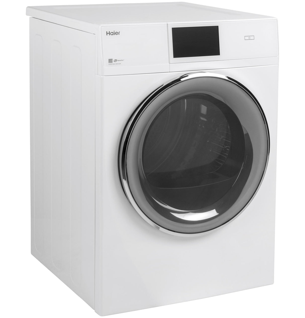 Haier ENERGY STAR® 4.3 cu.ft. Capacity Smart 24" Frontload Electric Dryer with Stainless Steel Basket