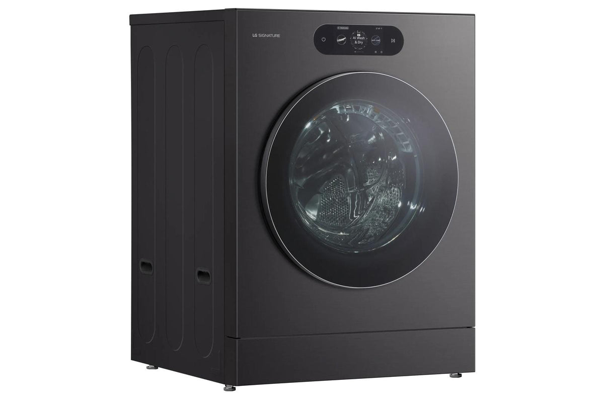 Ventless Washer/Dryer Combo LG SIGNATURE WashCombo™ All-in-One 5.8 cu. ft. Mega Capacity with Dual Inverter Heat Pump Technology, Built-In Intelligence, ezDispense® and Touch LCD Control