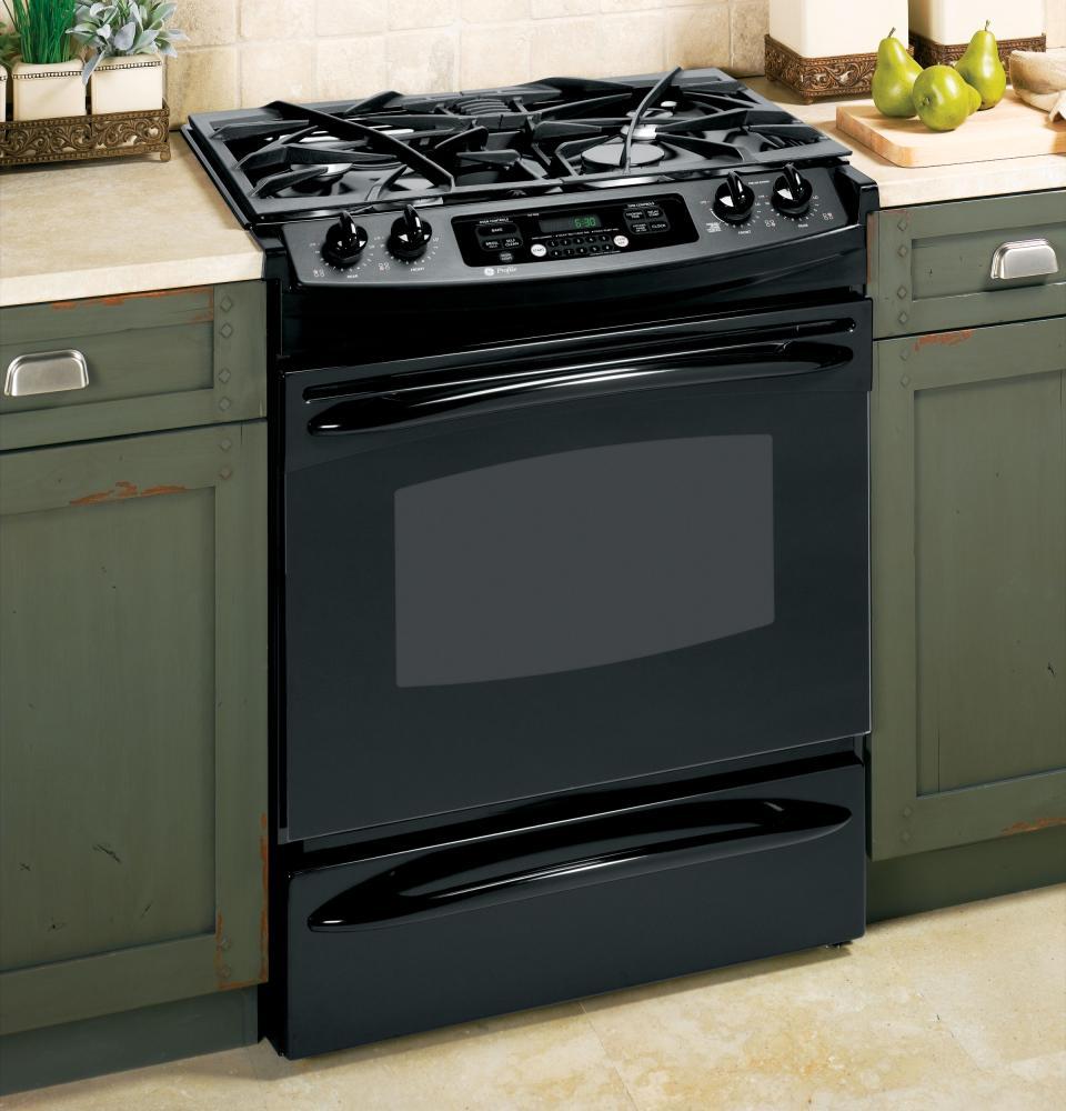 GE Profile™ 30" Slide-In Gas Range