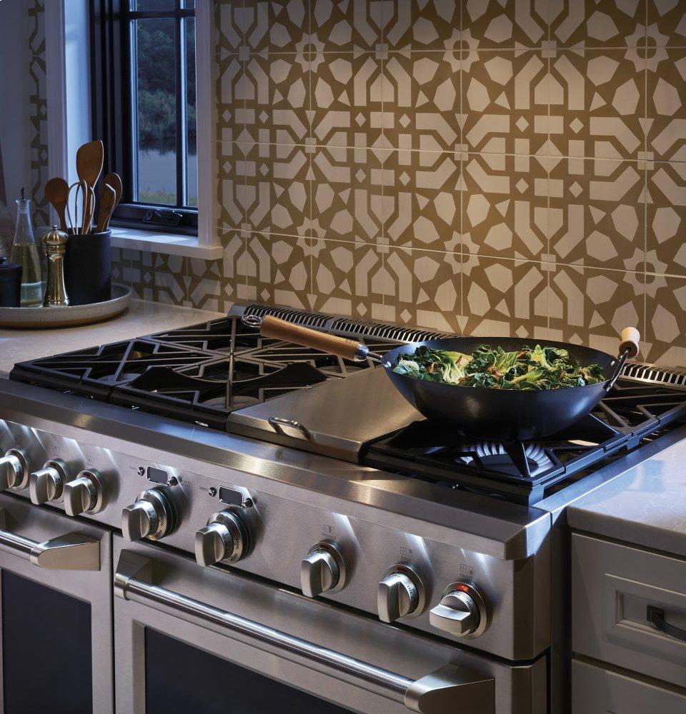 Monogram 48" Dual-Fuel Professional Range with 6 Burners and Griddle (Natural Gas)