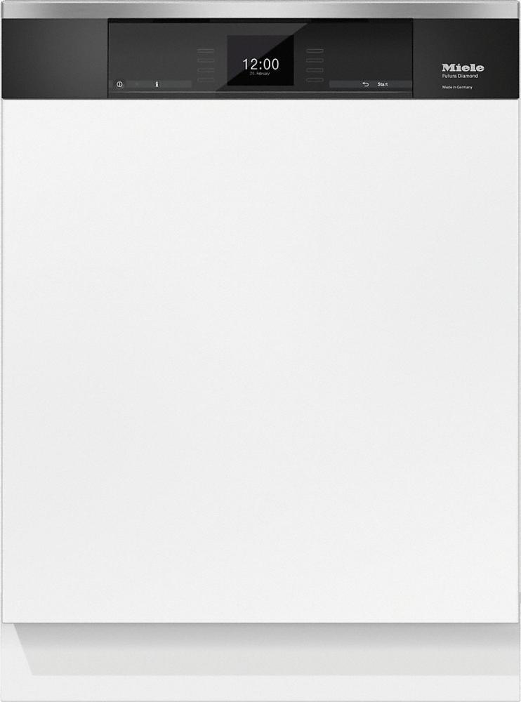 G 6935 SCi AM Integrated, full-size dishwasher with visible control panel, 3D+ cutlery tray and custom panel ready