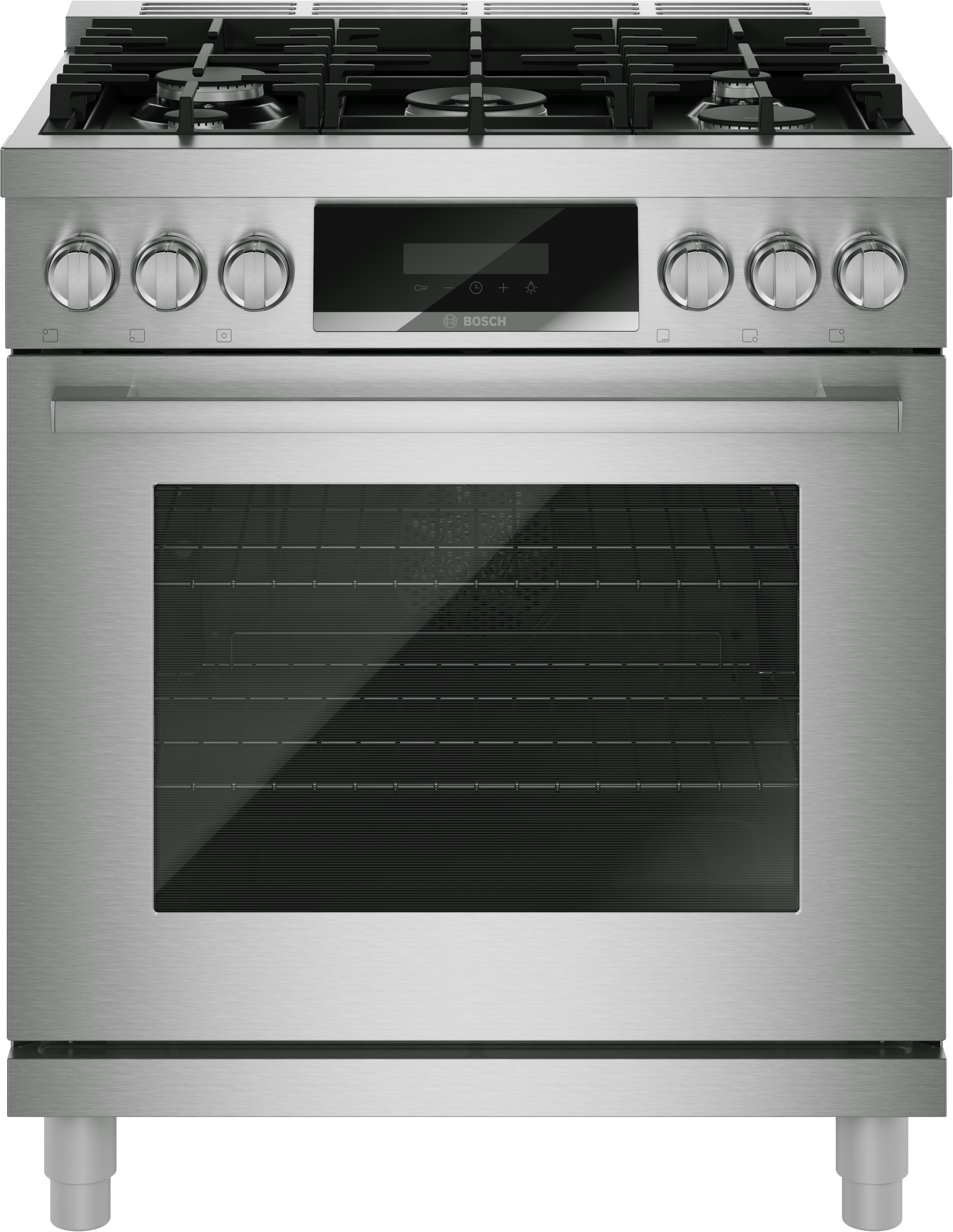 800 Series, Gas freestanding range, 30'', Stainless steel