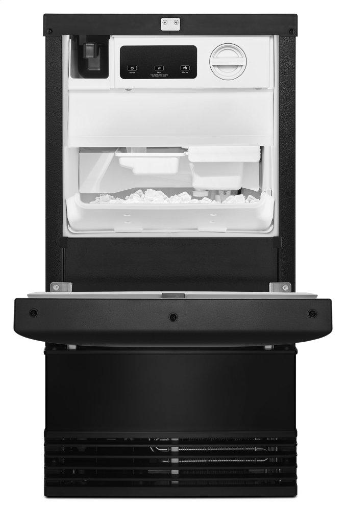 KitchenAid® 18'' Automatic Ice Maker - Black