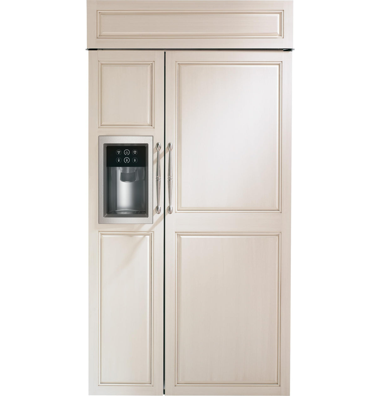 Monogram 42" Smart Built-In Side-by-Side Refrigerator with Dispenser