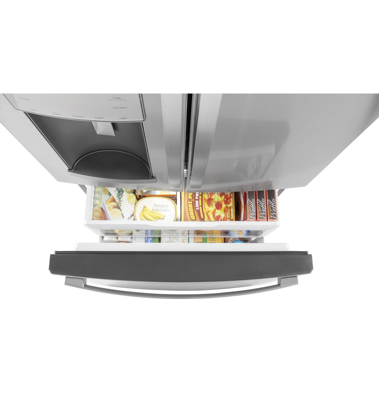 GE® 27.7 Cu. Ft. Fingerprint Resistant French-Door Refrigerator with Door In Door