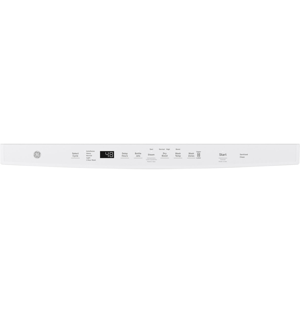 GE® ENERGY STAR® Top Control with Stainless Steel Interior Dishwasher with Sanitize Cycle & Dry Boost with Fan Assist
