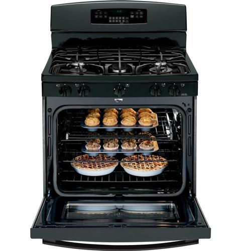 GE Profile™ Series 30" Free-Standing Self Clean Gas Range