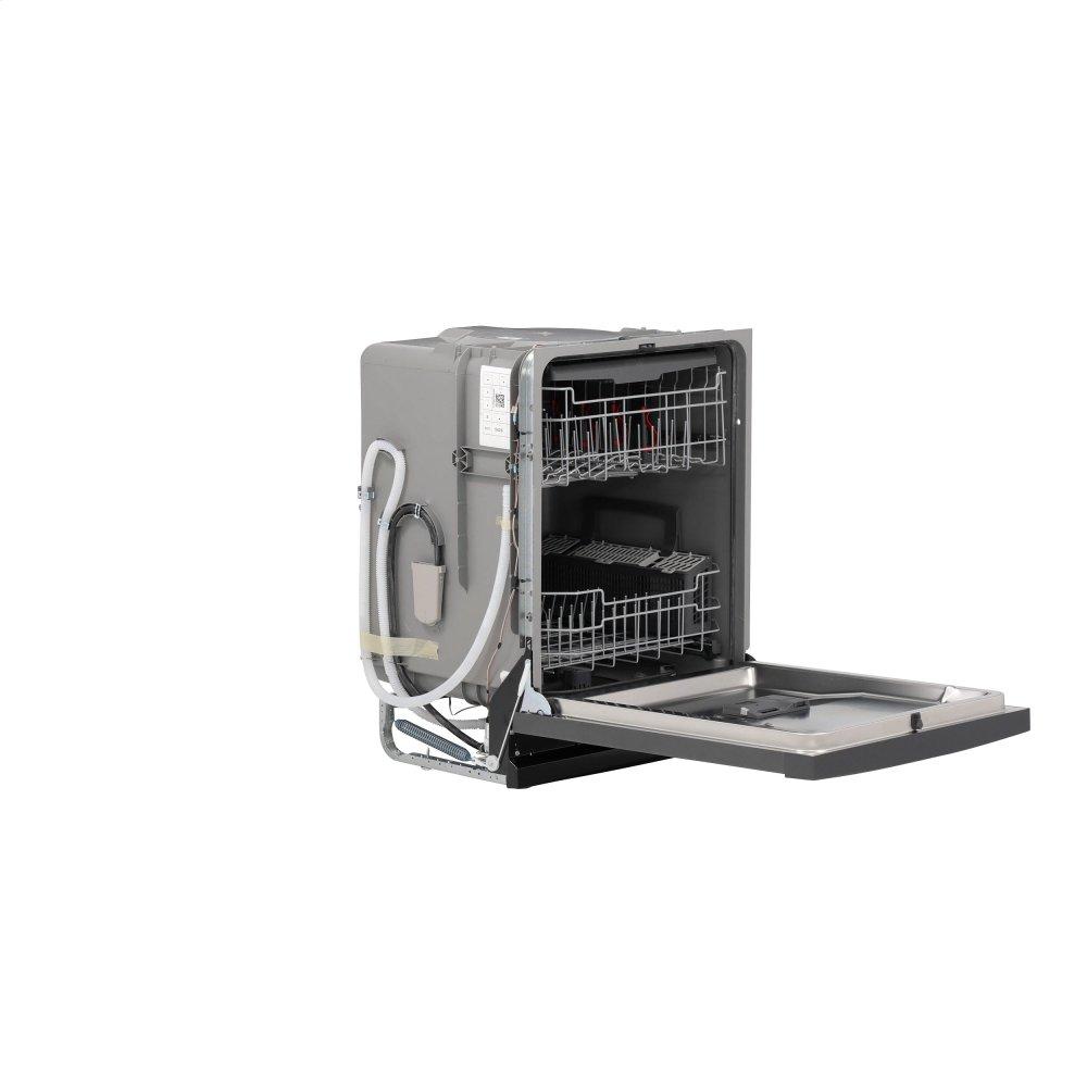 GE® Hybrid Stainless Steel Interior Dishwasher with Hidden Controls