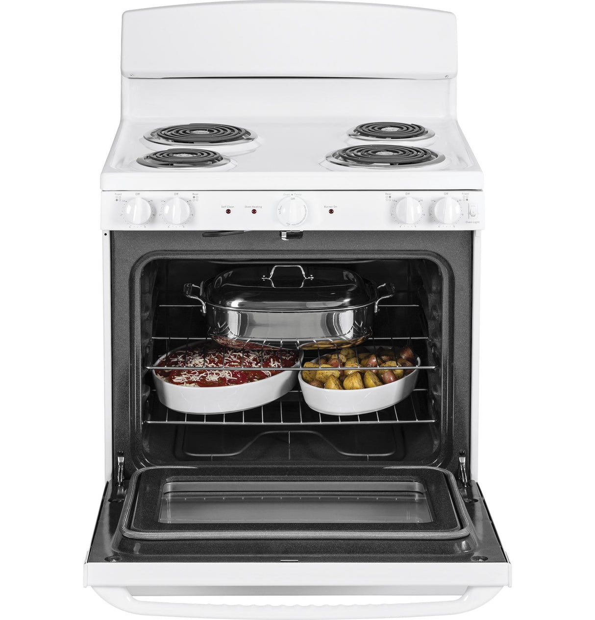 GE® 30" Free-Standing Electric Range