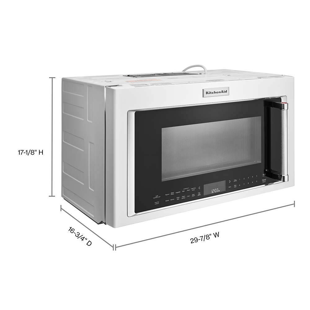30" 1000-Watt Microwave Hood Combination with Convection Cooking