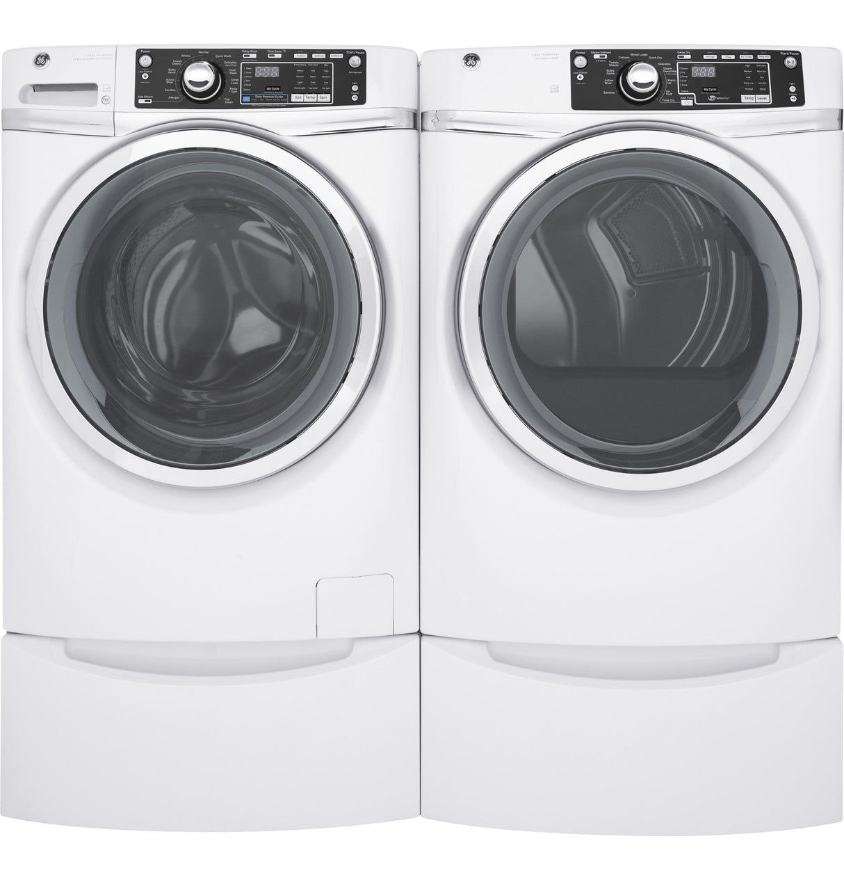 GE® 4.9 DOE cu. ft. Capacity Front Load ENERGY STAR® Washer with Steam
