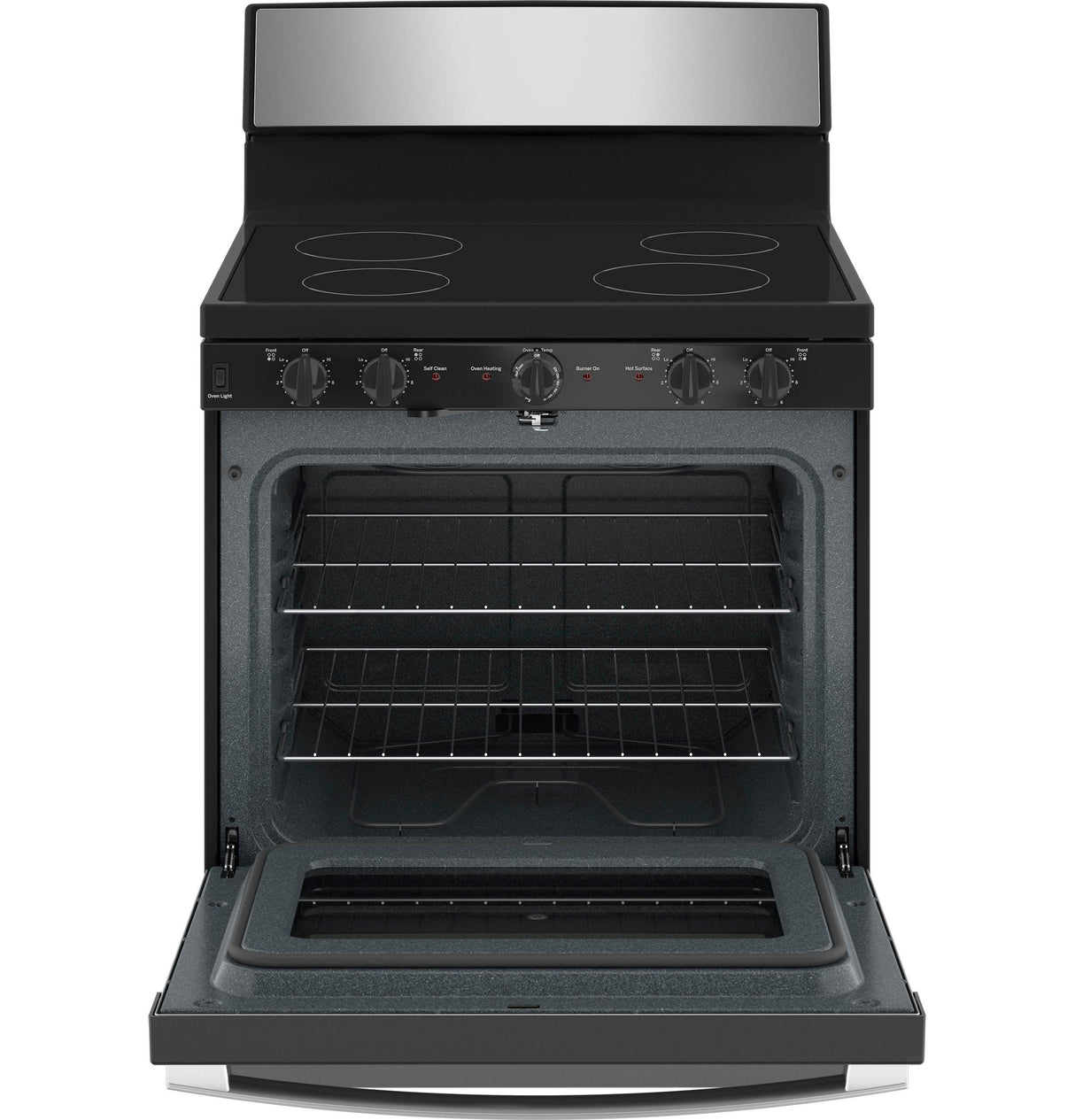 GE® ENERGY STAR® 30" Free-Standing Electric Radiant Smooth Cooktop Range