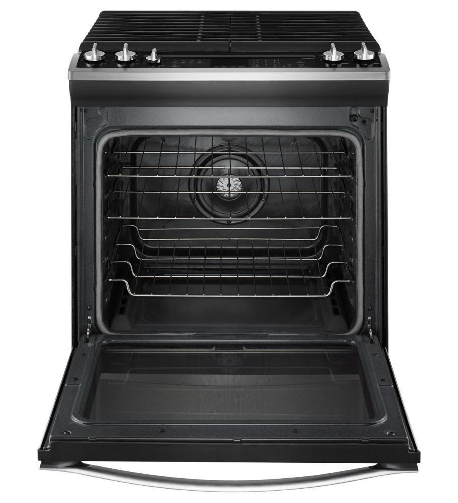 5.8 cu. ft. Front-Control Gas Range Plus True Convection