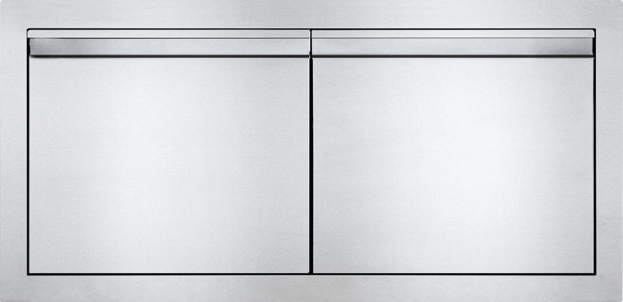 36 x 16 inch Small Double Door, Stainless Steel